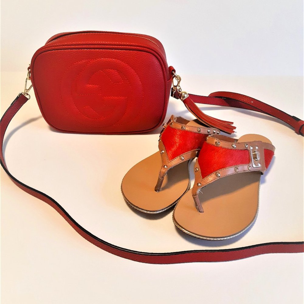 NEW  Soho small faux leather disco bag